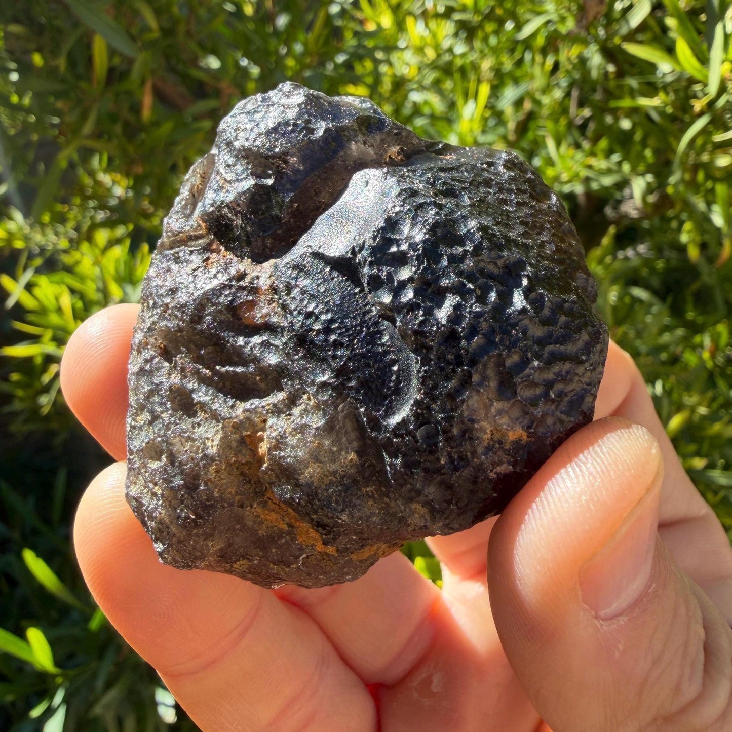 Large Colombianite Pseudotektite: Shamanic Healing Stone, 90.00 grams
