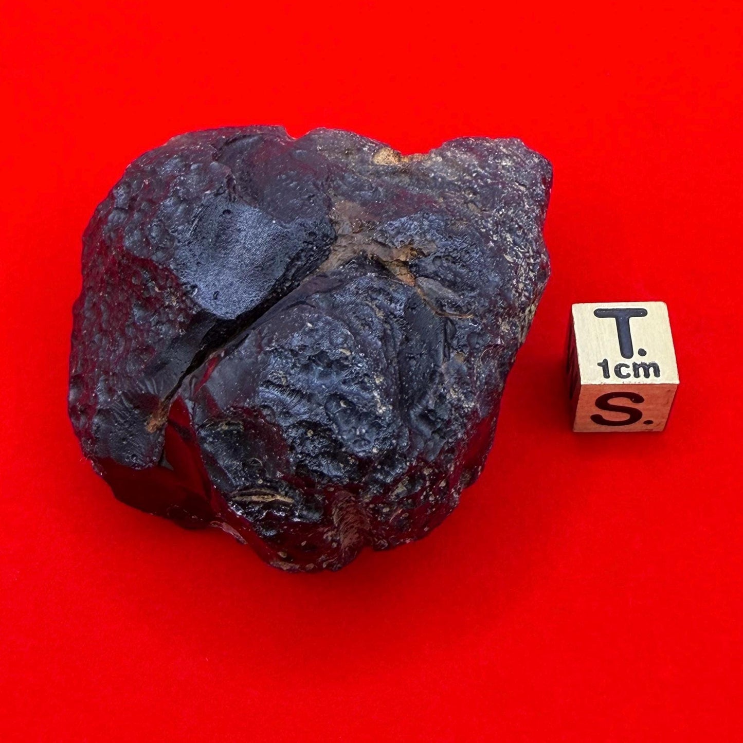 Large Colombianite Pseudotektite: Shamanic Healing Stone, 90.00 grams