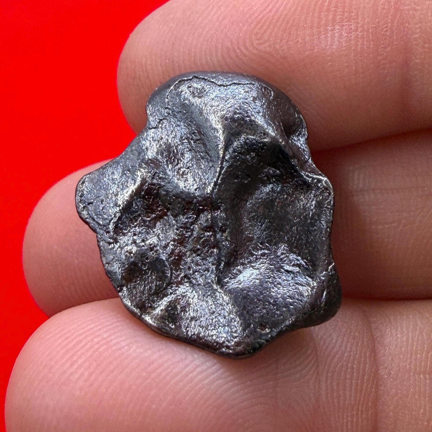 Sikhote-Alin Meteorite Specimen: Authentic Iron Meteorite, 12.25 grams