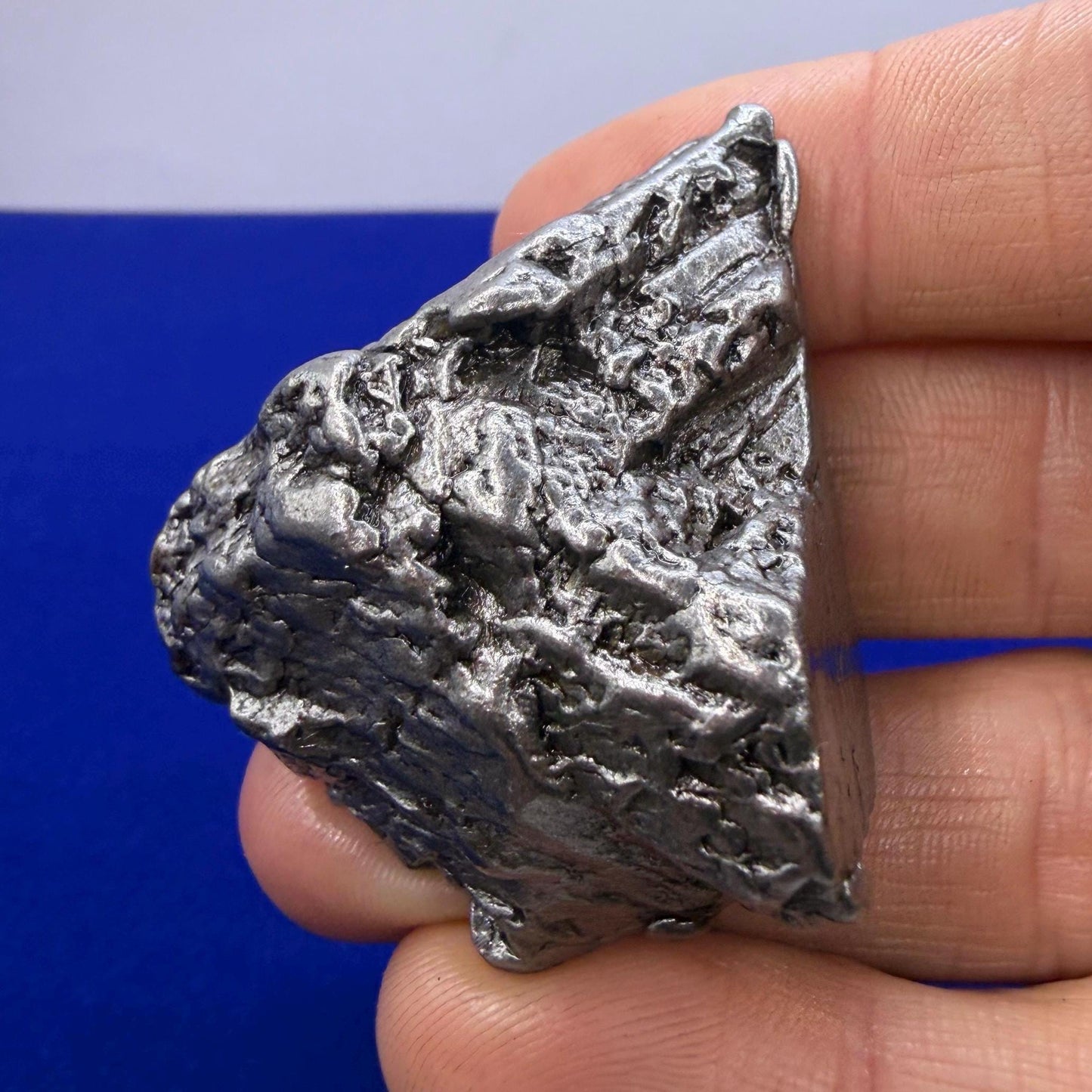 Aletai Iron-Nickel Meteorite Specimen: Astronomy Gift, COA, 99.40g