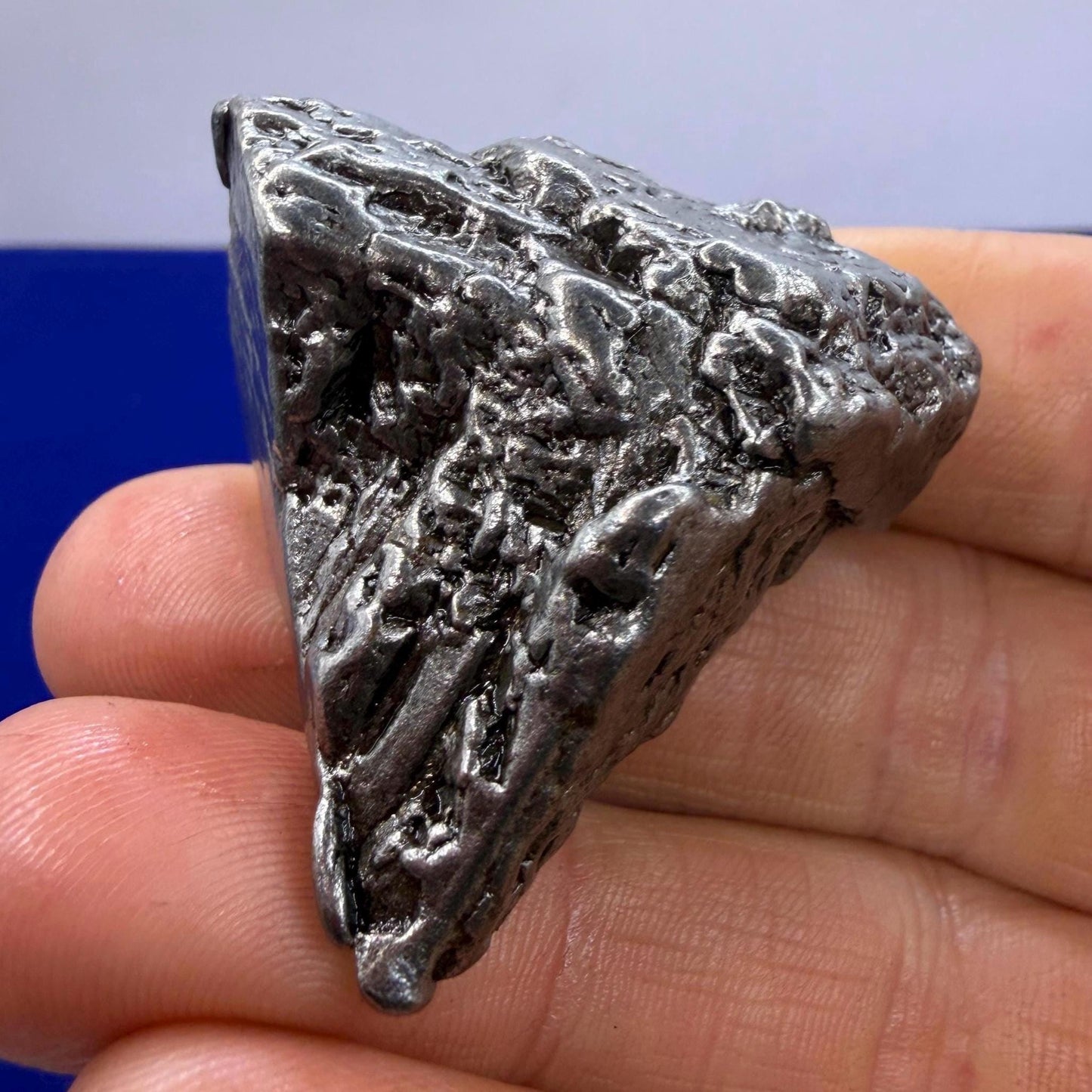 Aletai Iron-Nickel Meteorite Specimen: Astronomy Gift, COA, 99.40g