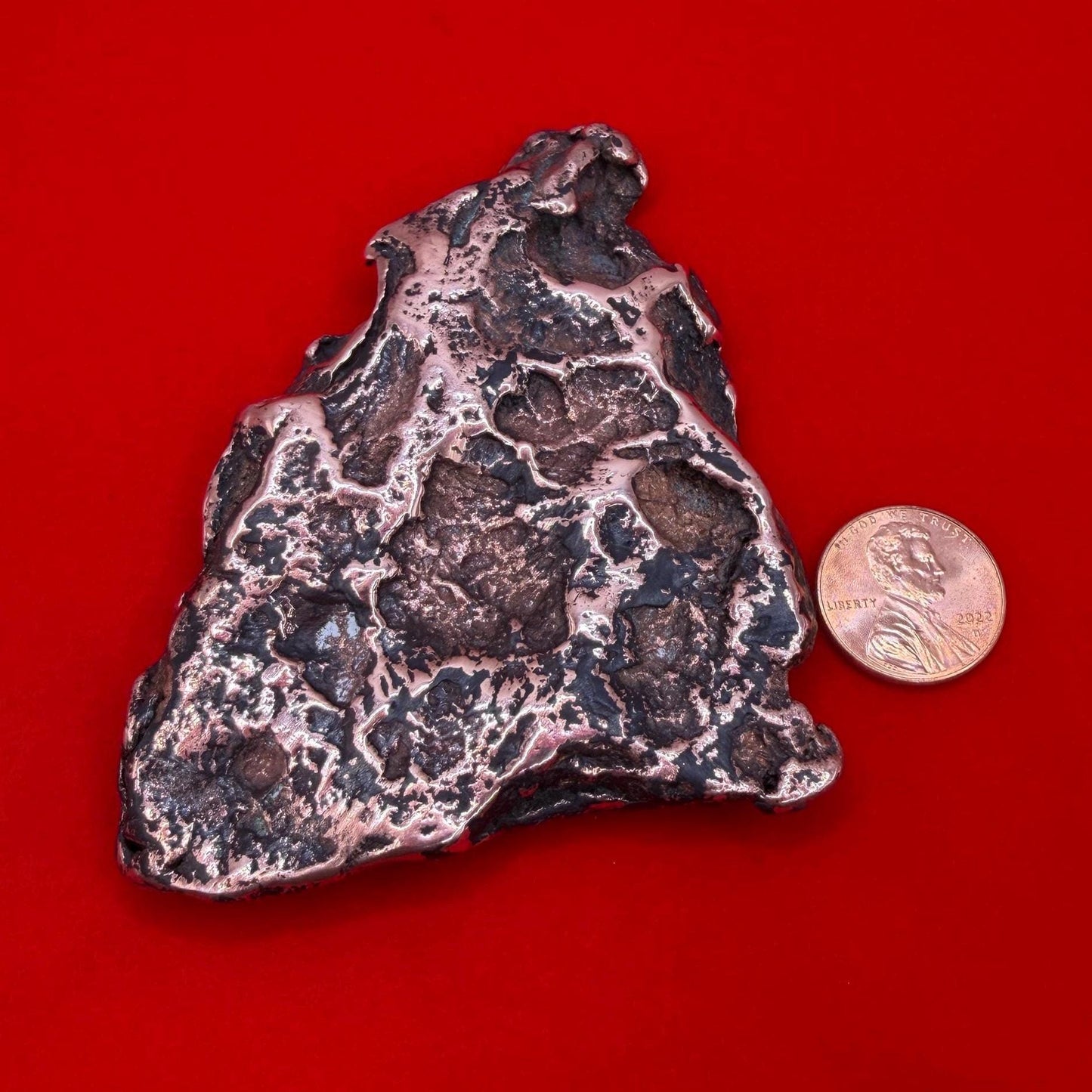 Michigan Float Copper, Keweenaw Native Copper, 249.34g