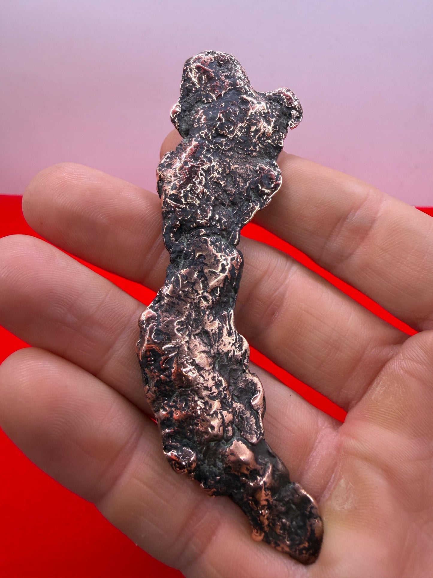 Michigan Native Float Coppe: Keweenaw Energy Grounding Stone, 57.58 grams