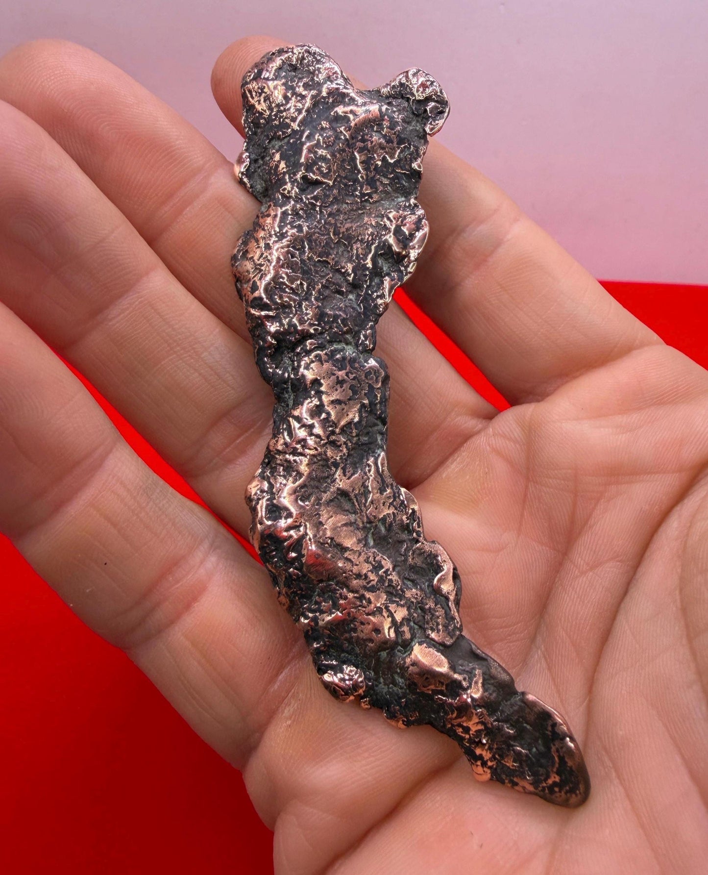 Michigan Native Float Coppe: Keweenaw Energy Grounding Stone, 57.58 grams