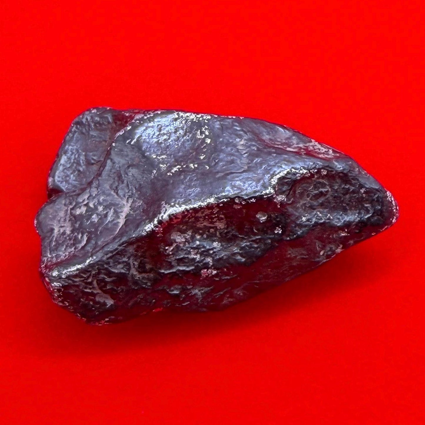 Agoudal Iron Meteorite Specimen: Sculptural Meteorite, Authentic Meteorite, IIAB Hexahedrite, 49.29 grams