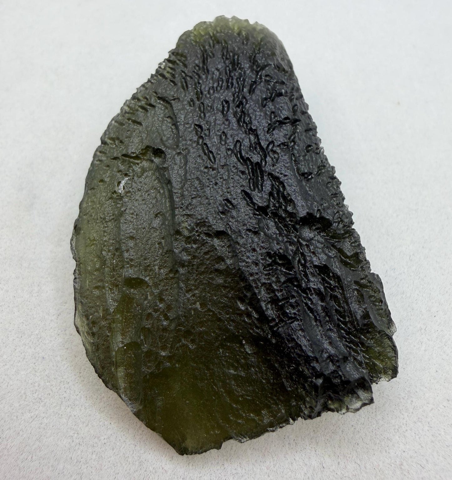 Authentic Moldavite Tektite Specimen, Reiki Healing Crystal, 18.22g/91.1ct