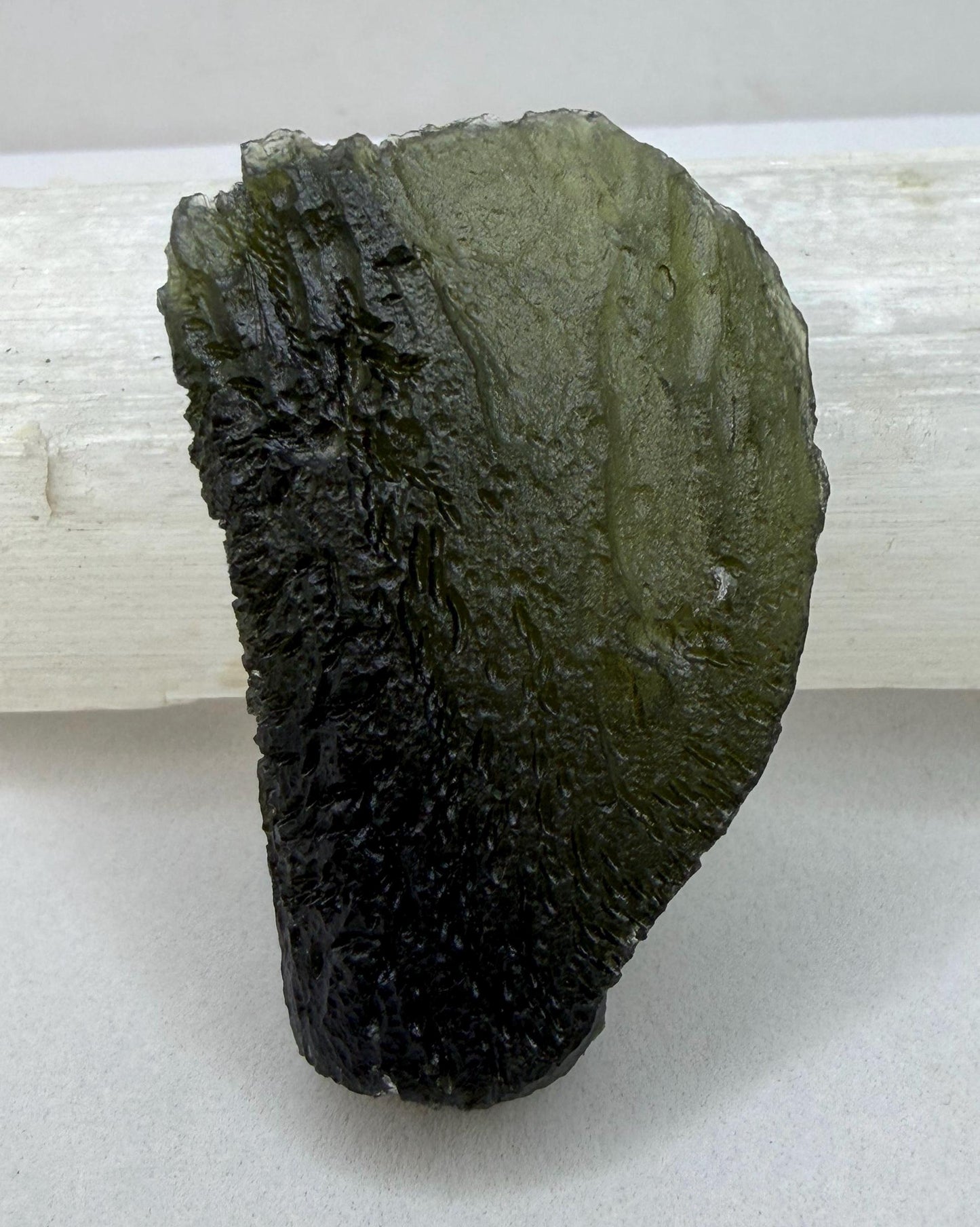 Authentic Moldavite Tektite Specimen, Reiki Healing Crystal, 18.22g/91.1ct