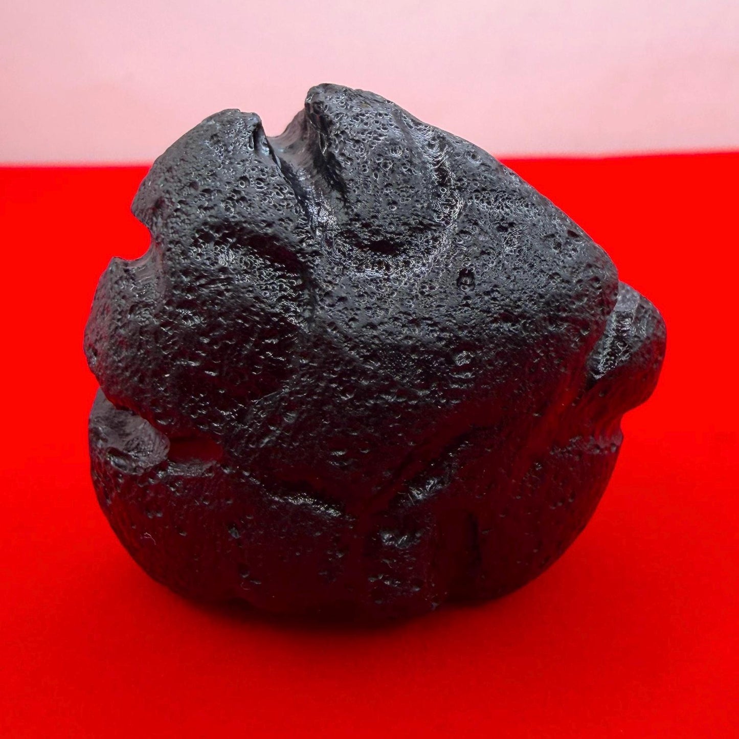 Large Philippinite Tektite, Rare Natural Impact Glass Space Stone, 55.55g