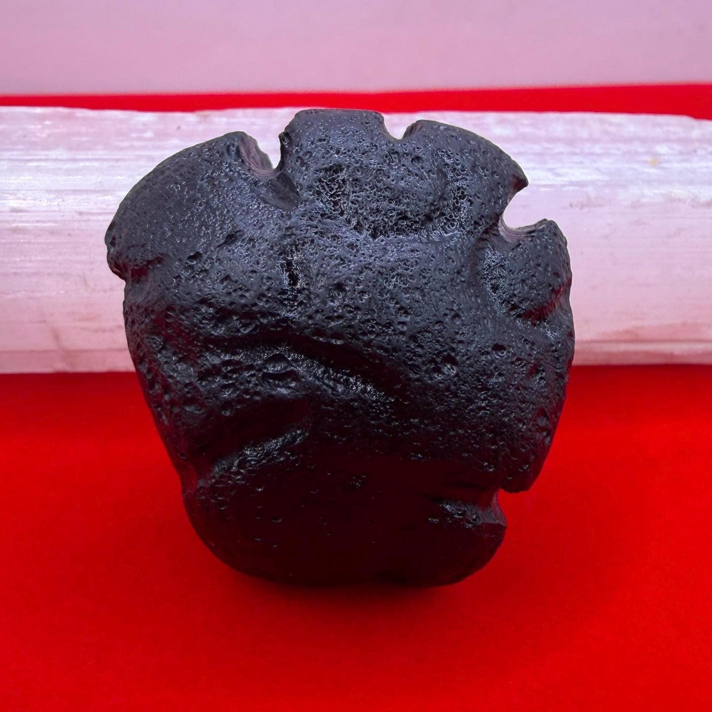 Large Philippinite Tektite, Rare Natural Impact Glass Space Stone, 55.55g