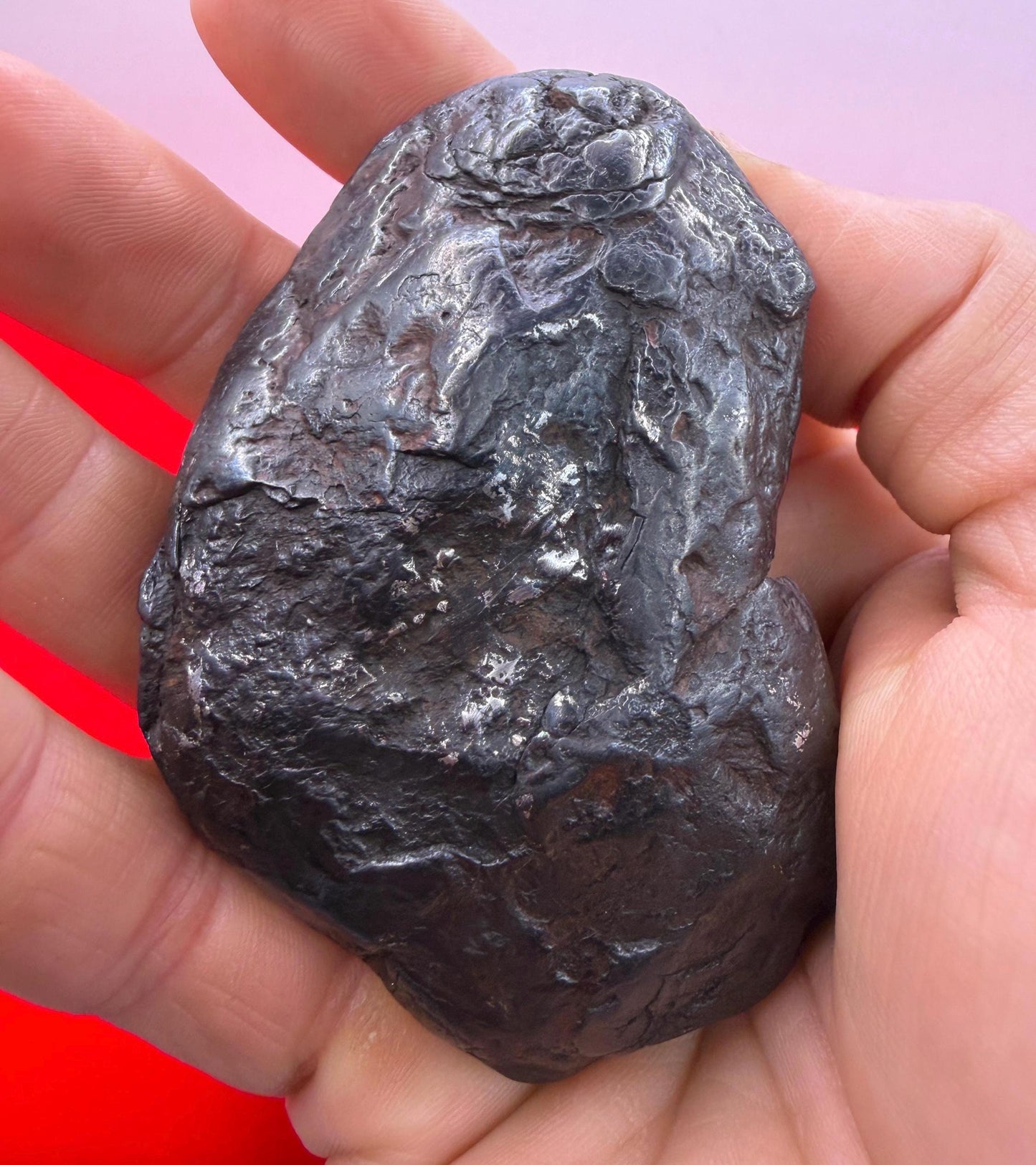 Uruacu Iron Meteorite Specimen: Brazilian Space Gift, Authentic Meteorite, 319 Grams