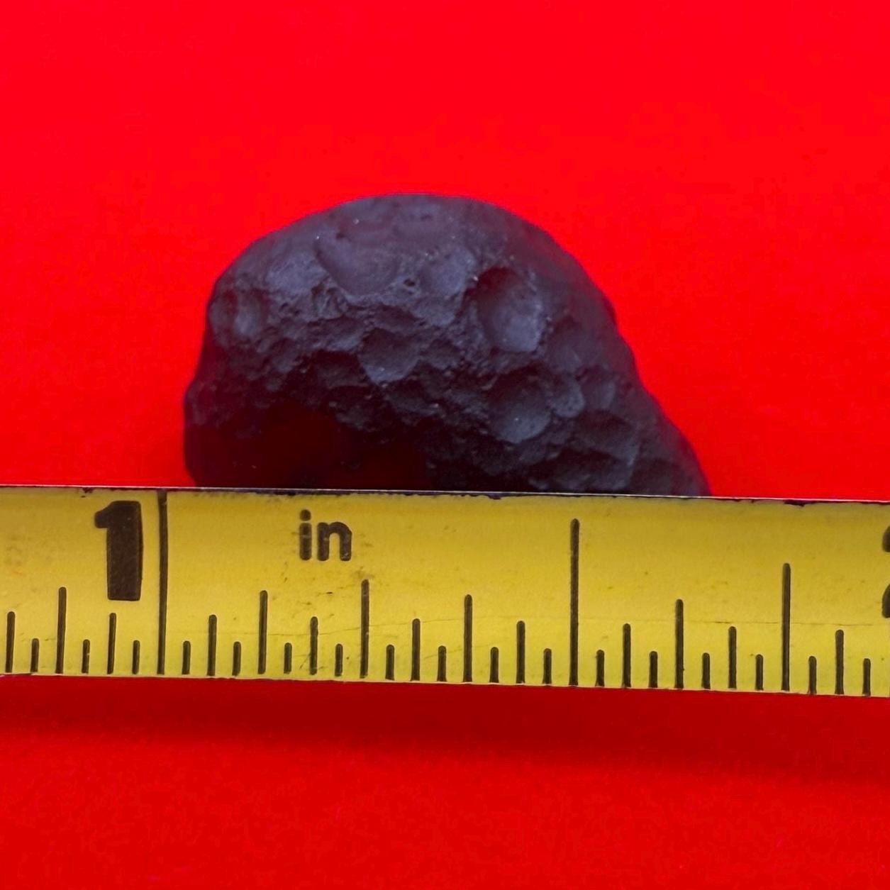 Saffordite Stone: Rare Cintamani, Arizona Tektite -3.14 Grams