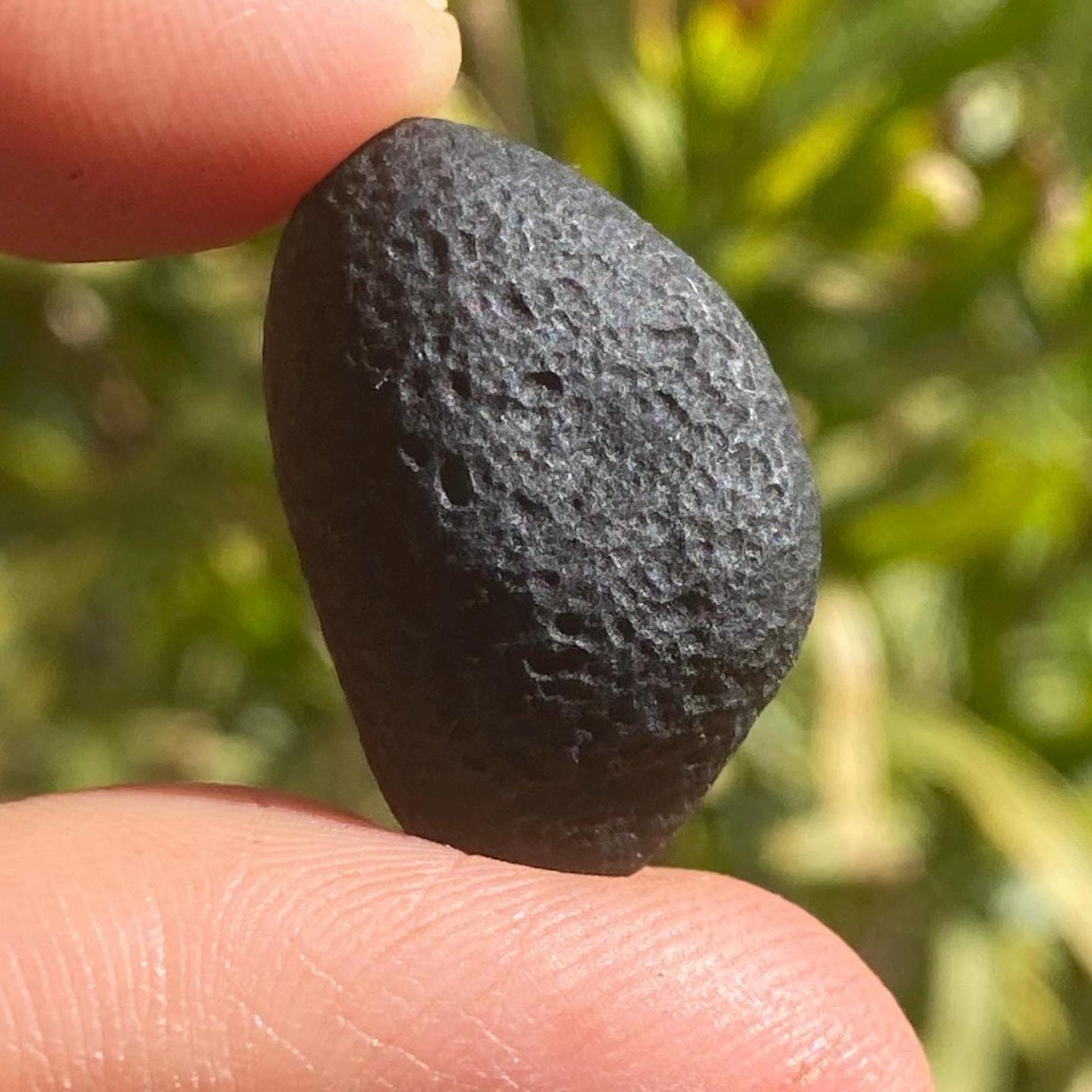 Saffordite Stone: Rare Cintamani, Arizona Tektite - 5.98 Grams