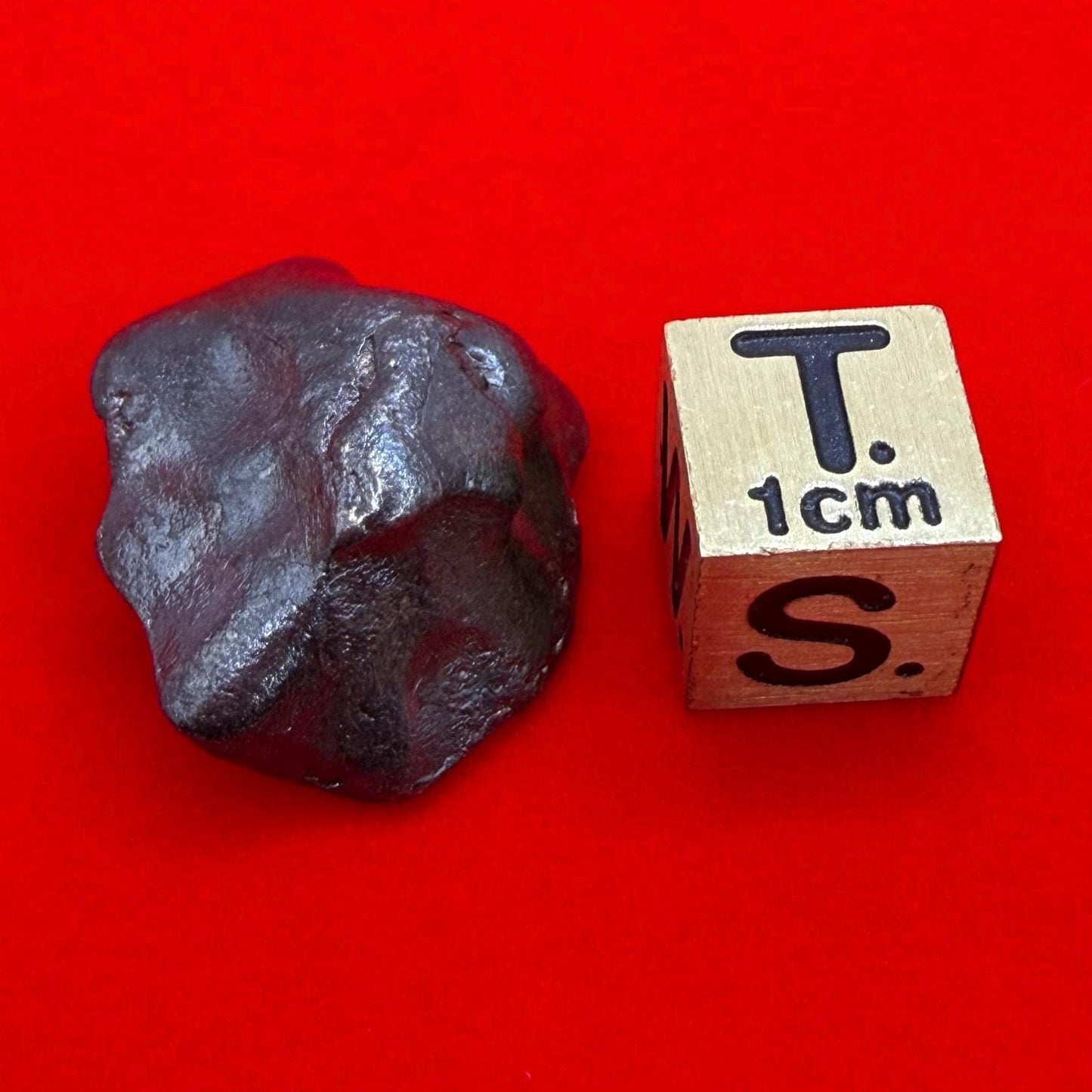 Sikhote-Alin Meteorite Specimen: Authentic Iron Meteorite, 12.25 grams