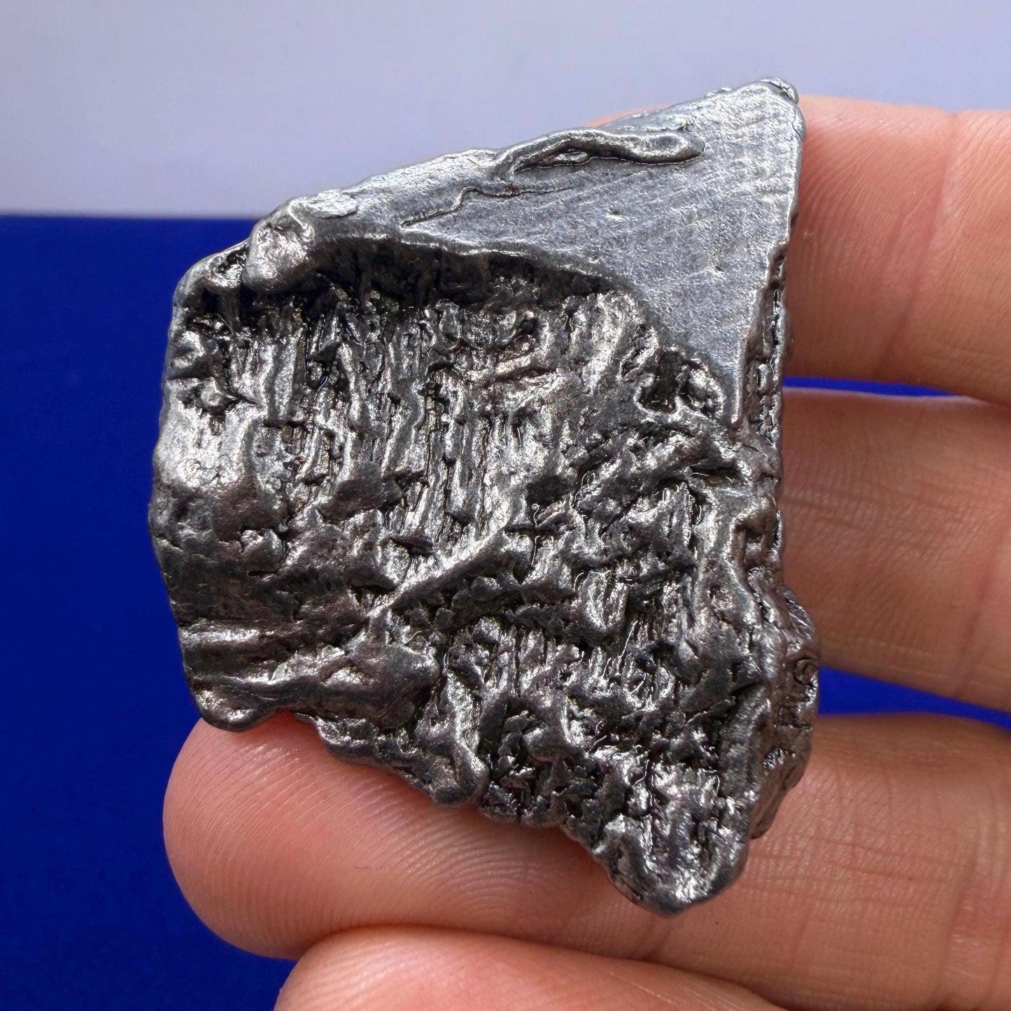 Aletai Iron-Nickel Meteorite Specimen: Astronomy Gift, COA, 99.40g