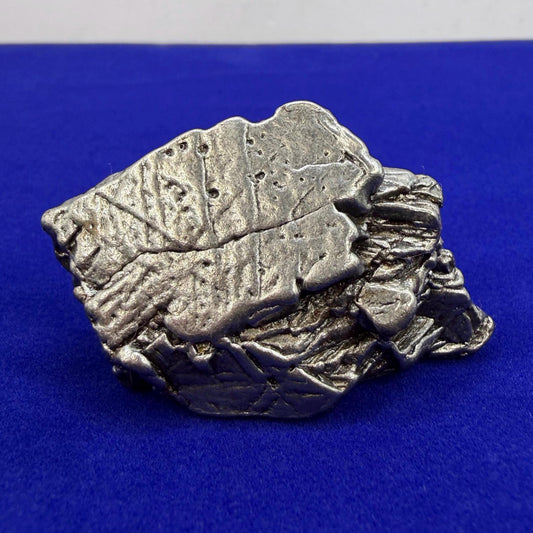 Aletai Iron-Nickel Meteorite Specimen: Widmanstätten Pattern, 55.93g