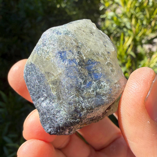 Brazilian Phenacite Crystal: Full Moon Activated, Meditation Stone (79.77 grams)