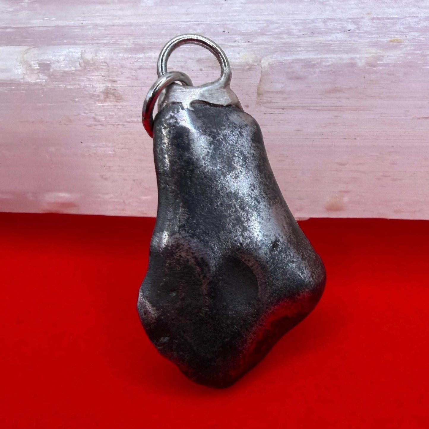 Sikhote-Alin Iron Meteorite Pendant: Astronomy Space Gift, 8.83g