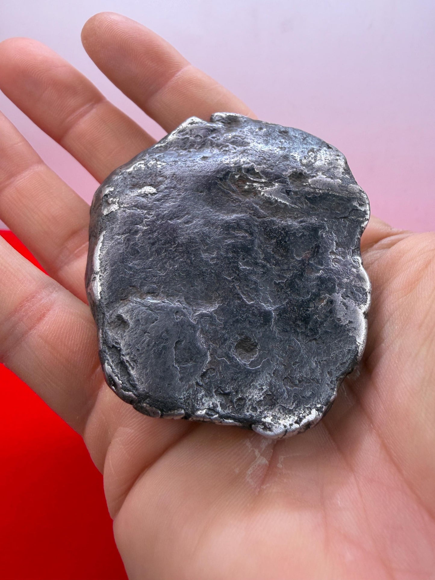 Uruacu Iron Meteorite Specimen: Brazilian Space Gift, Authentic Meteorite, 339 Grams