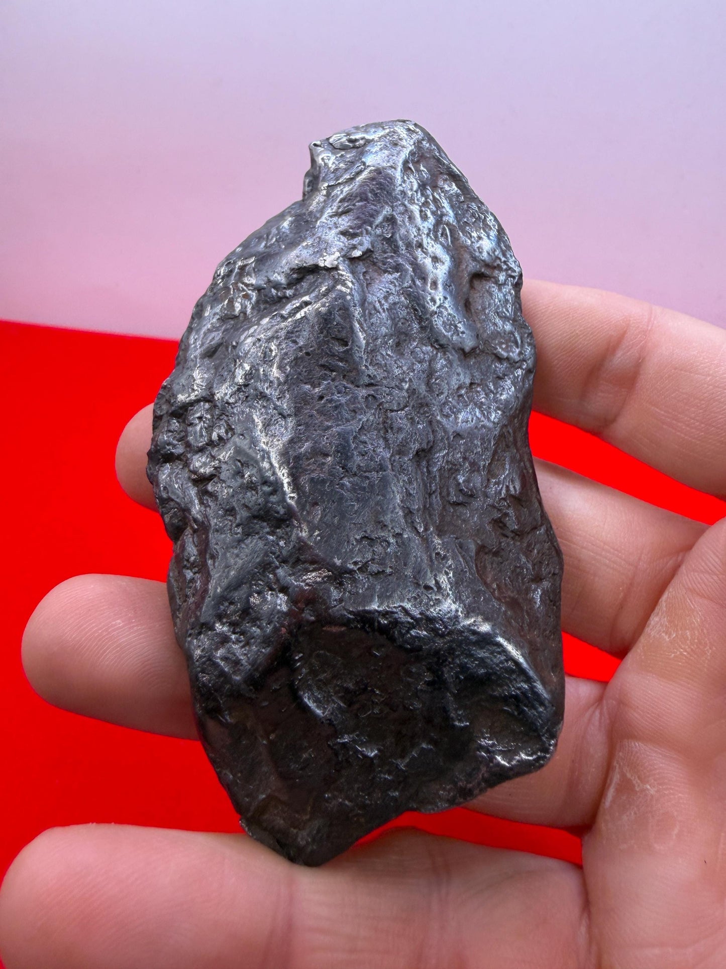 Uruacu Iron Meteorite Specimen: Brazilian Space Gift, Authentic Meteorite, 239 Grams