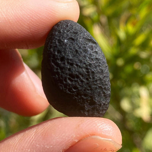 Saffordite Stone: Rare Cintamani, Arizona Tektite - 5.98 Grams