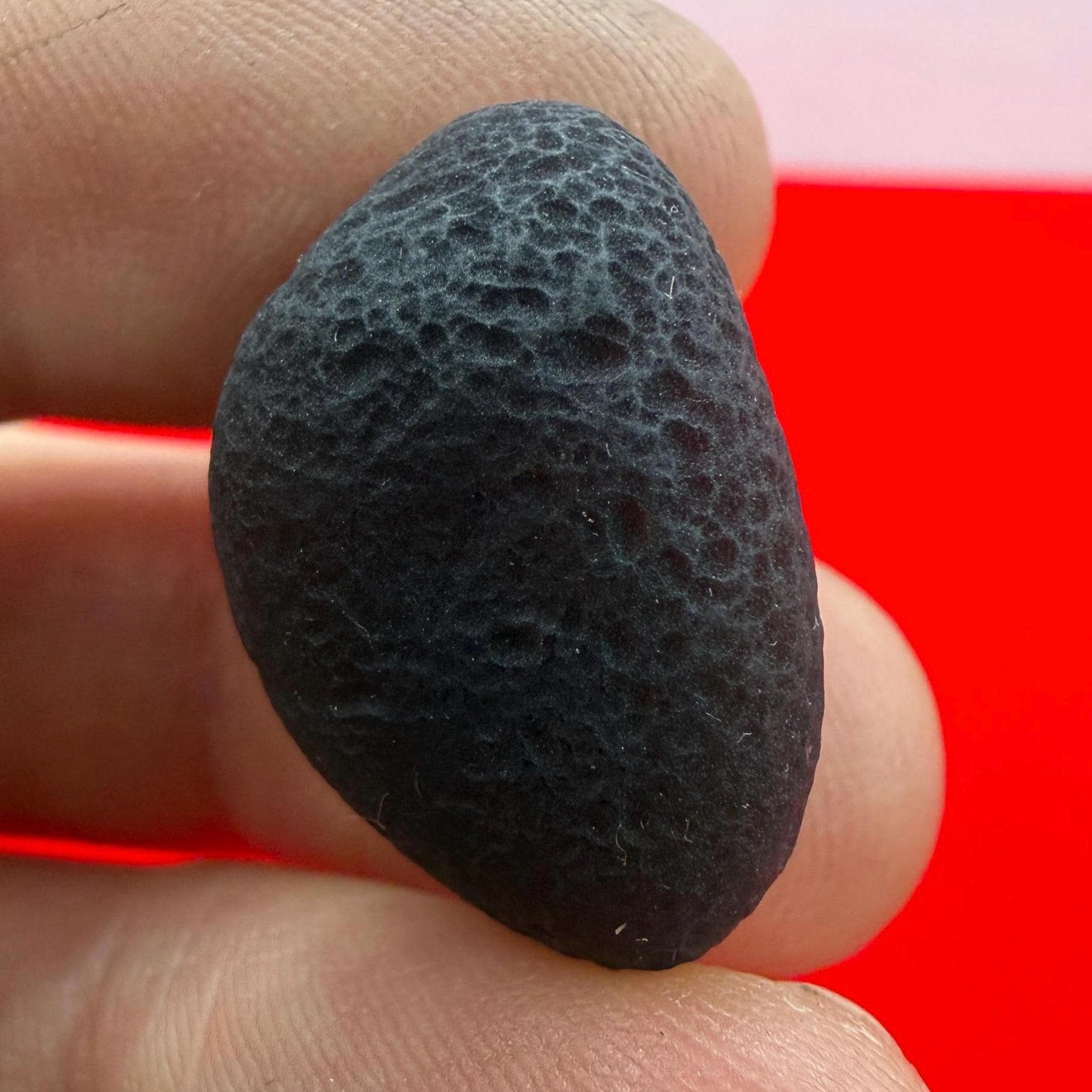 Saffordite Stone: Rare Cintamani, Arizona Tektite - 5.98 Grams