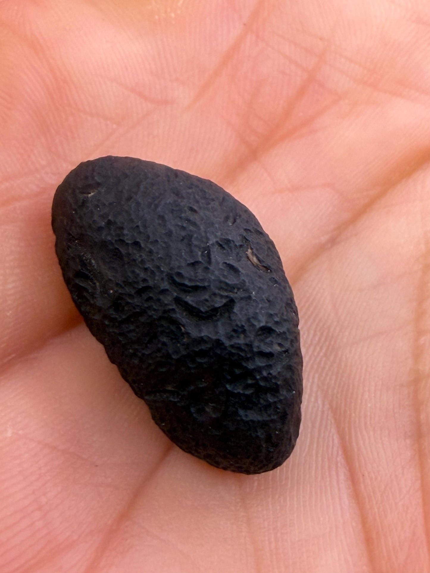 Saffordite Stone: Rare Cintamani, Arizona Tektite - 4.64 Grams