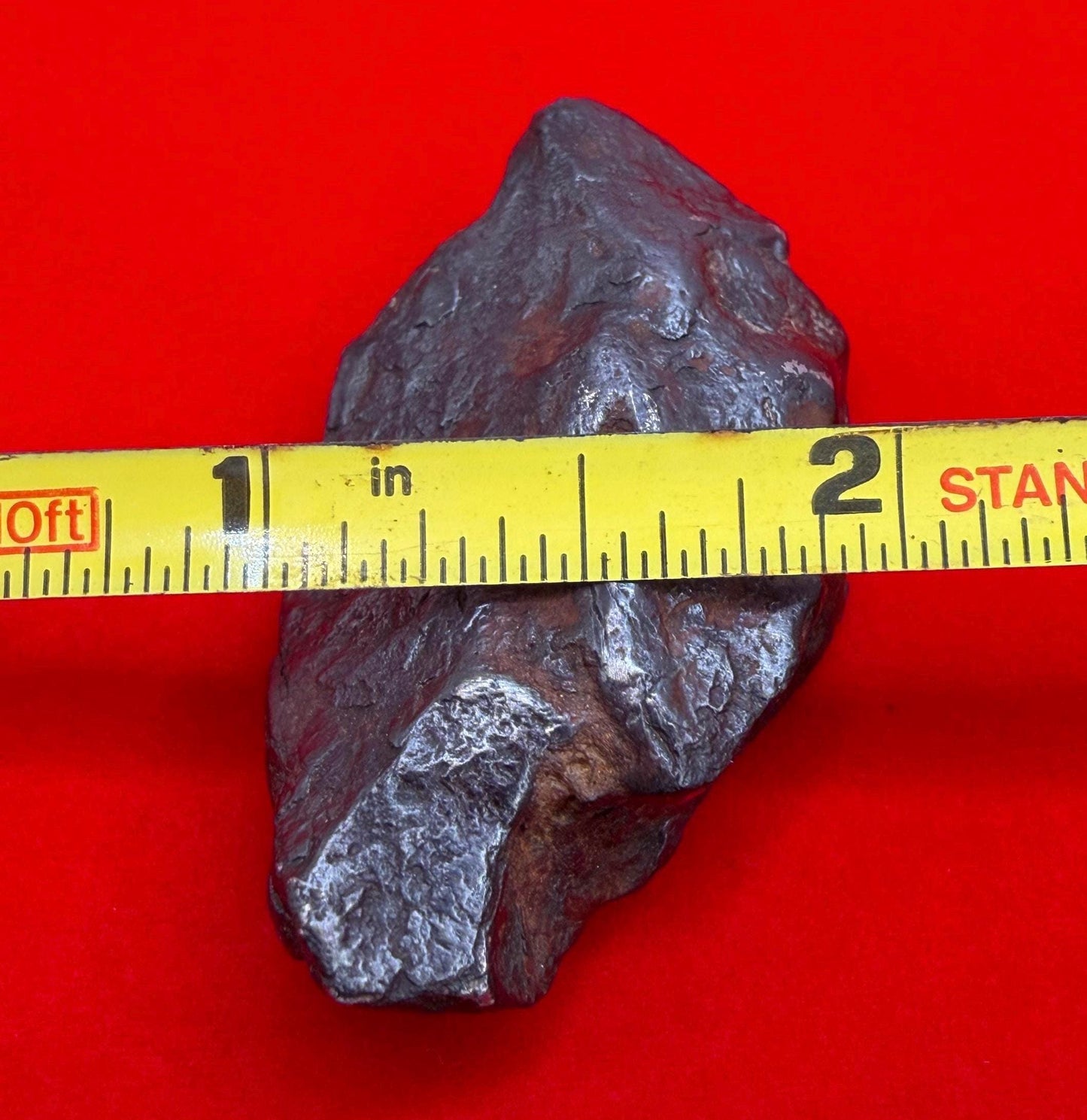 Agoudal Iron Meteorite Specimen: 46.65g, IIAB Hexahedrite, Morocco