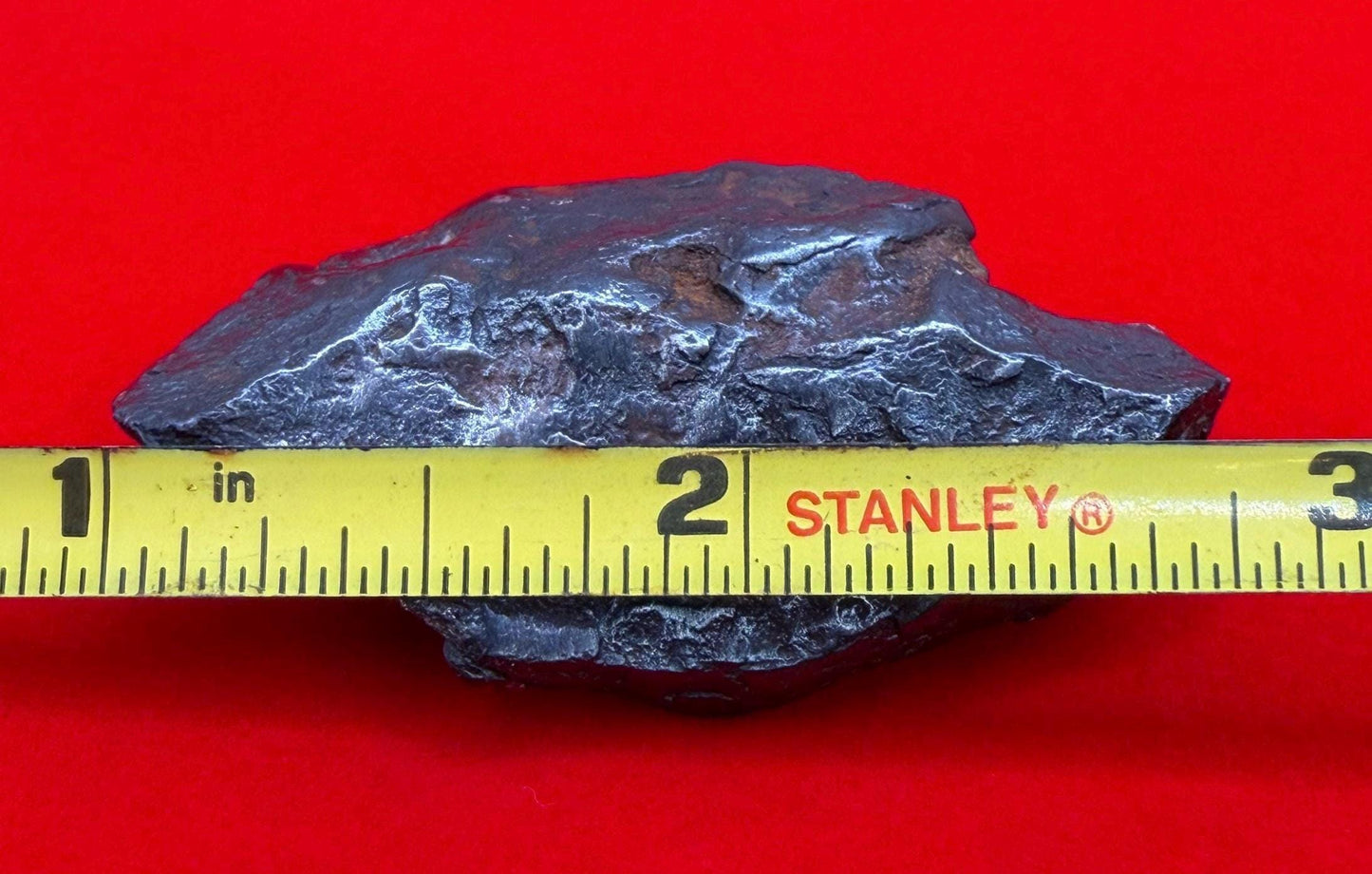 Agoudal Iron Meteorite Specimen: 46.65g, IIAB Hexahedrite, Morocco
