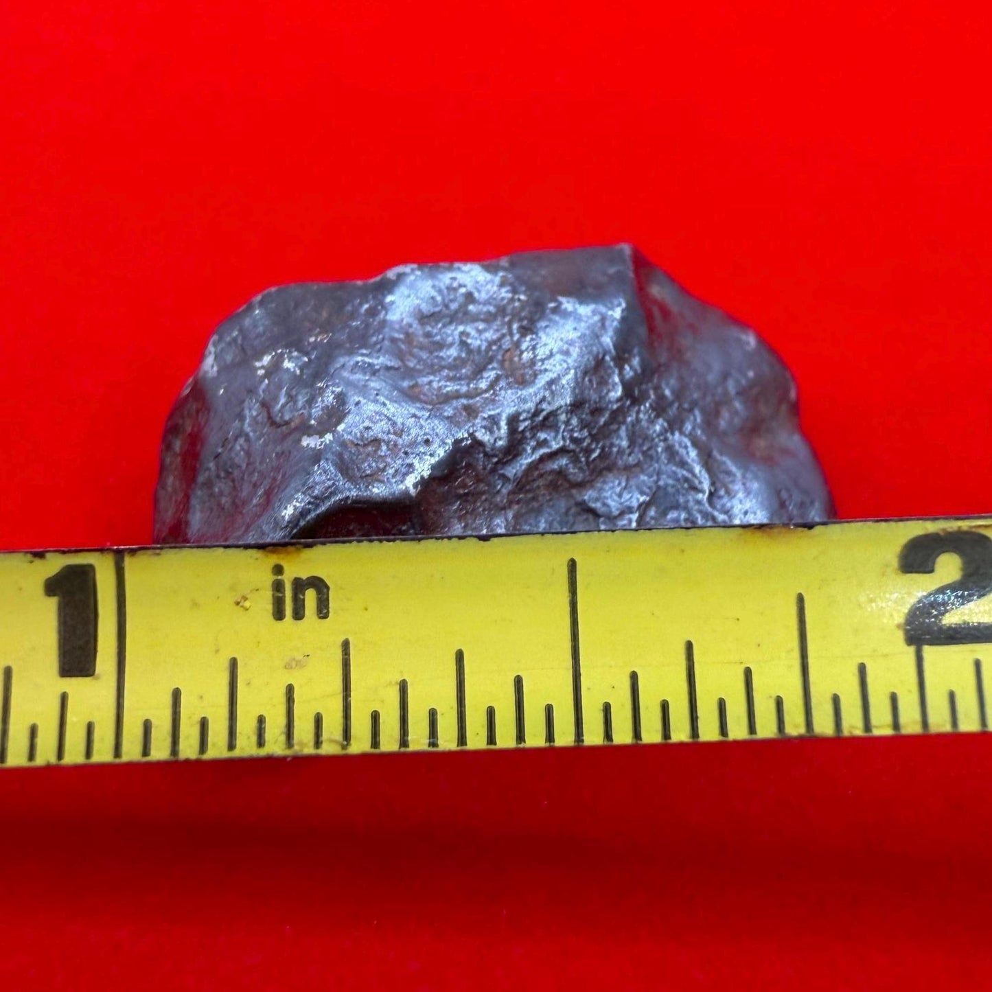 Agoudal Iron Meteorite Specimen: Authentic Meteorite, IIAB Hexahedrite, 14.01 grams