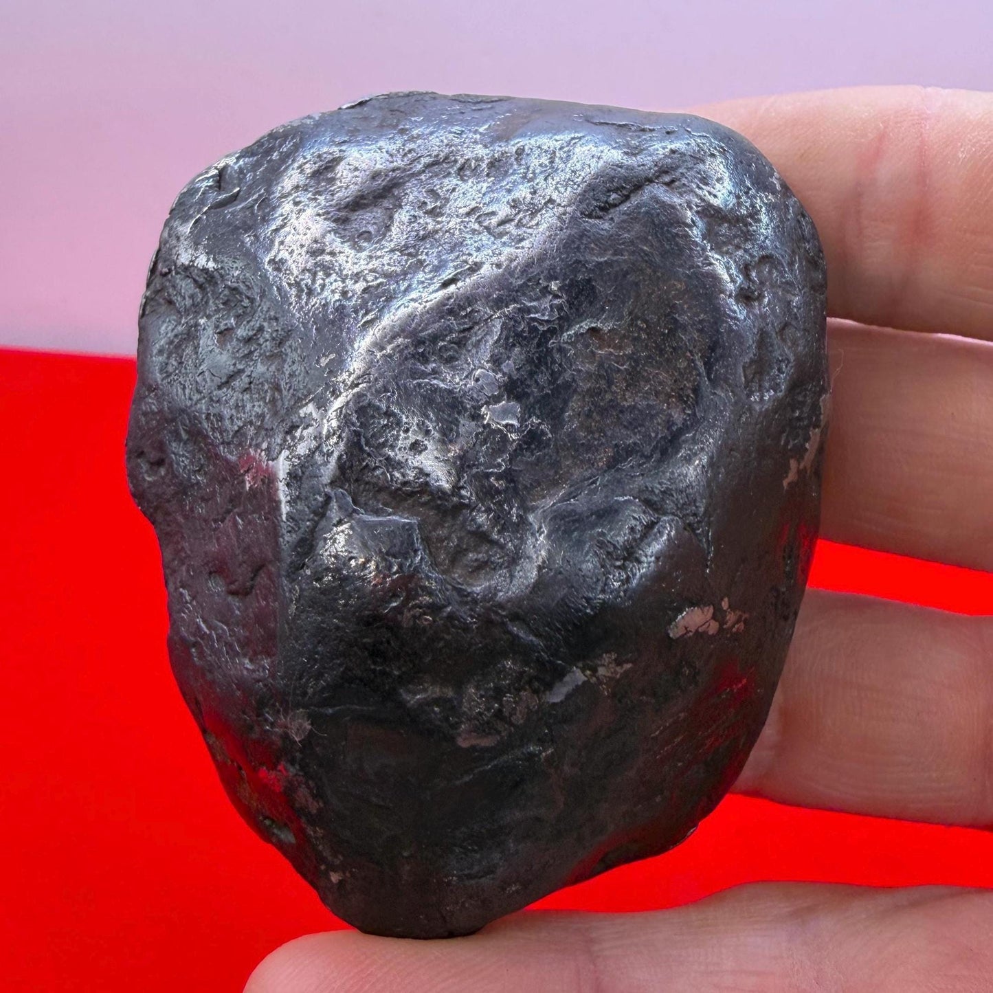 Uruacu Iron Meteorite Specimen: Brazilian Space Gift, Authentic Meteorite, 339 Grams