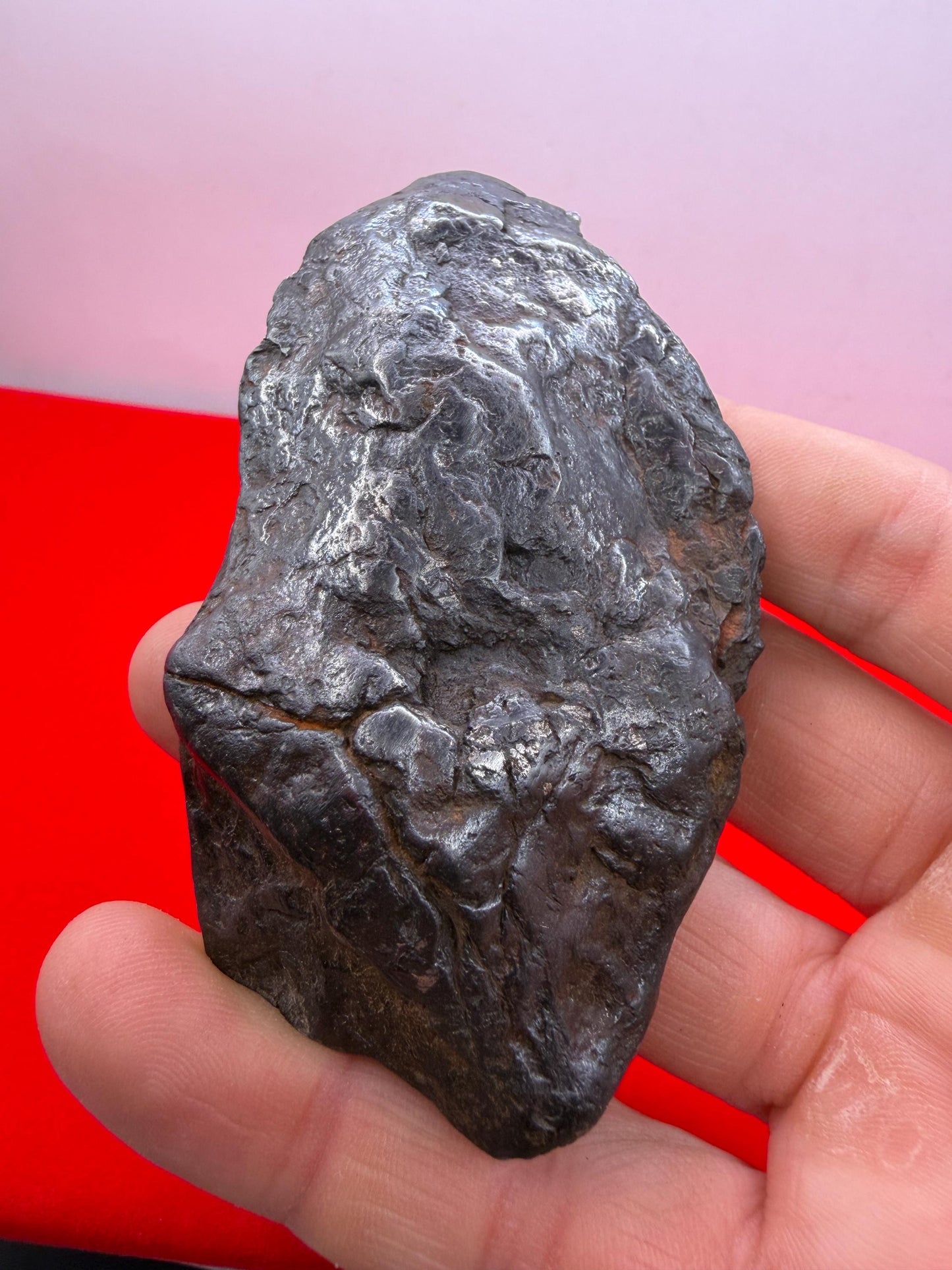 Uruacu Iron Meteorite Specimen: Brazilian Space Gift, Authentic Meteorite, 239 Grams