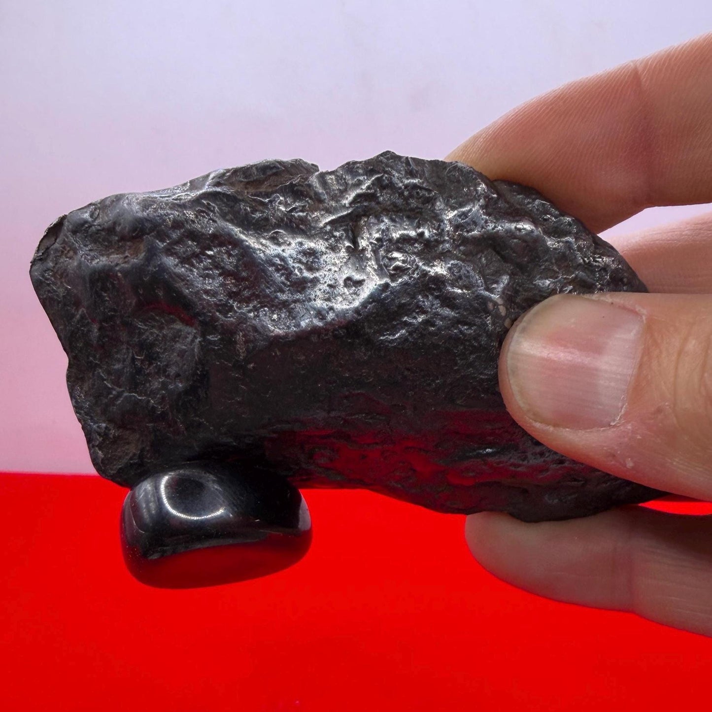 Uruacu Iron Meteorite Specimen: Brazilian Space Gift, Authentic Meteorite, 239 Grams