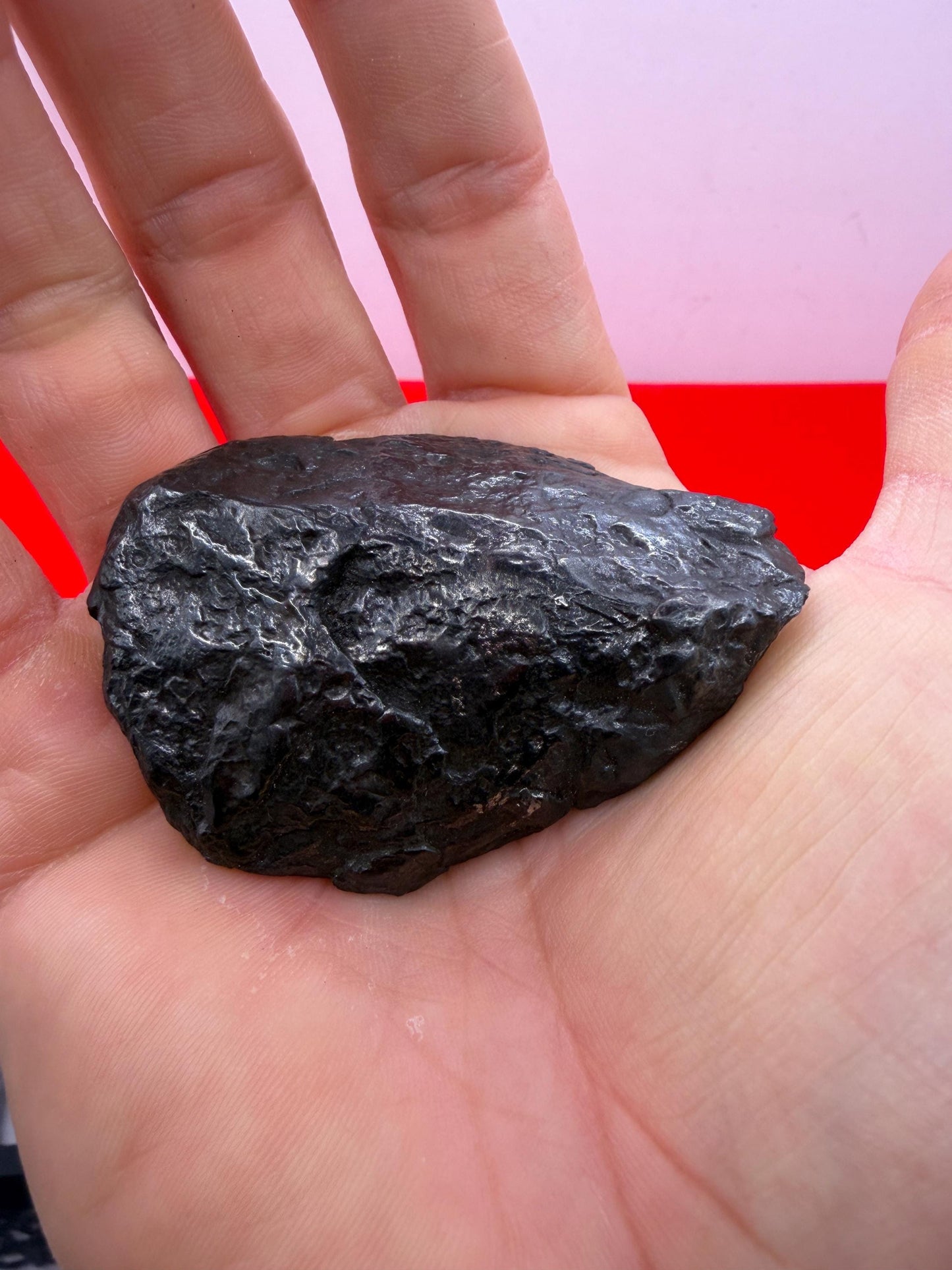 Uruacu Iron Meteorite Specimen: Brazilian Space Gift, Authentic Meteorite, 151.20 Grams