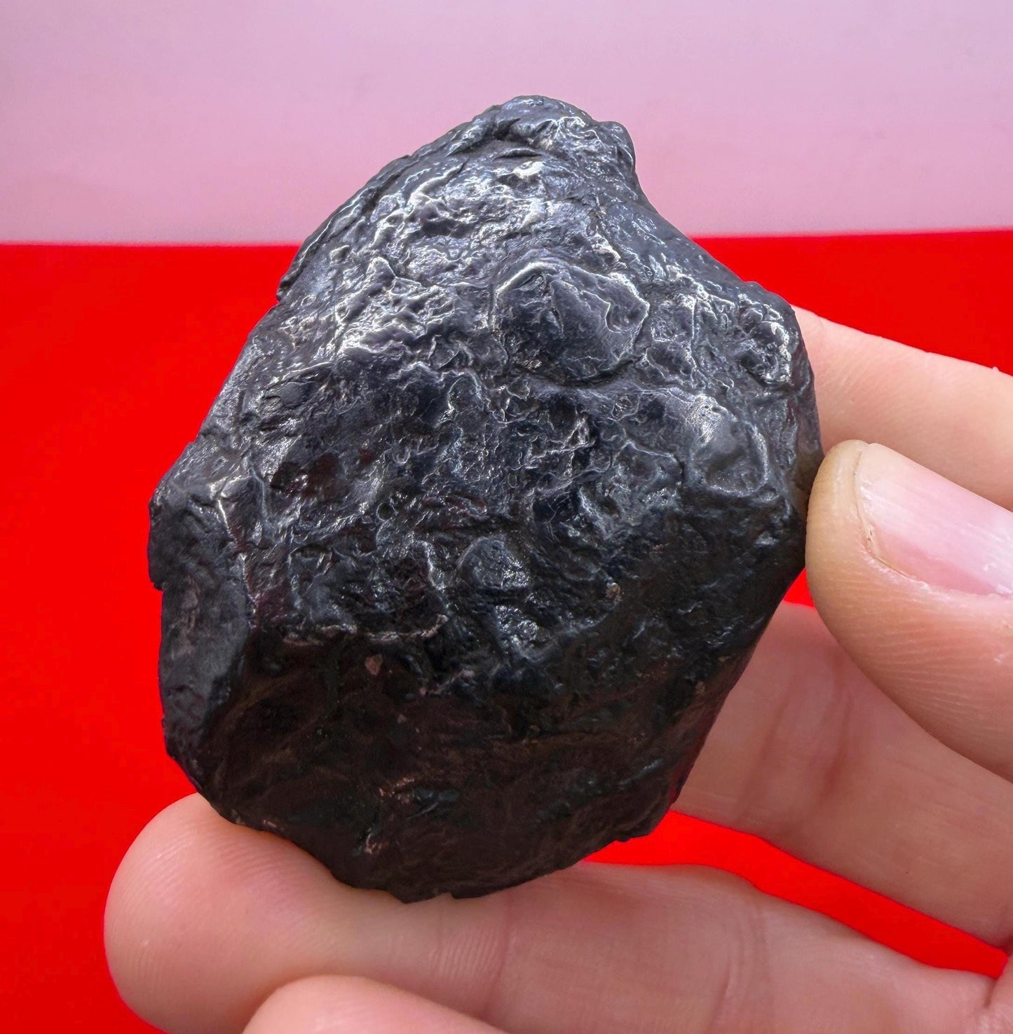 Uruacu Iron Meteorite Specimen: Brazilian Space Gift, Authentic Meteorite, 151.20 Grams