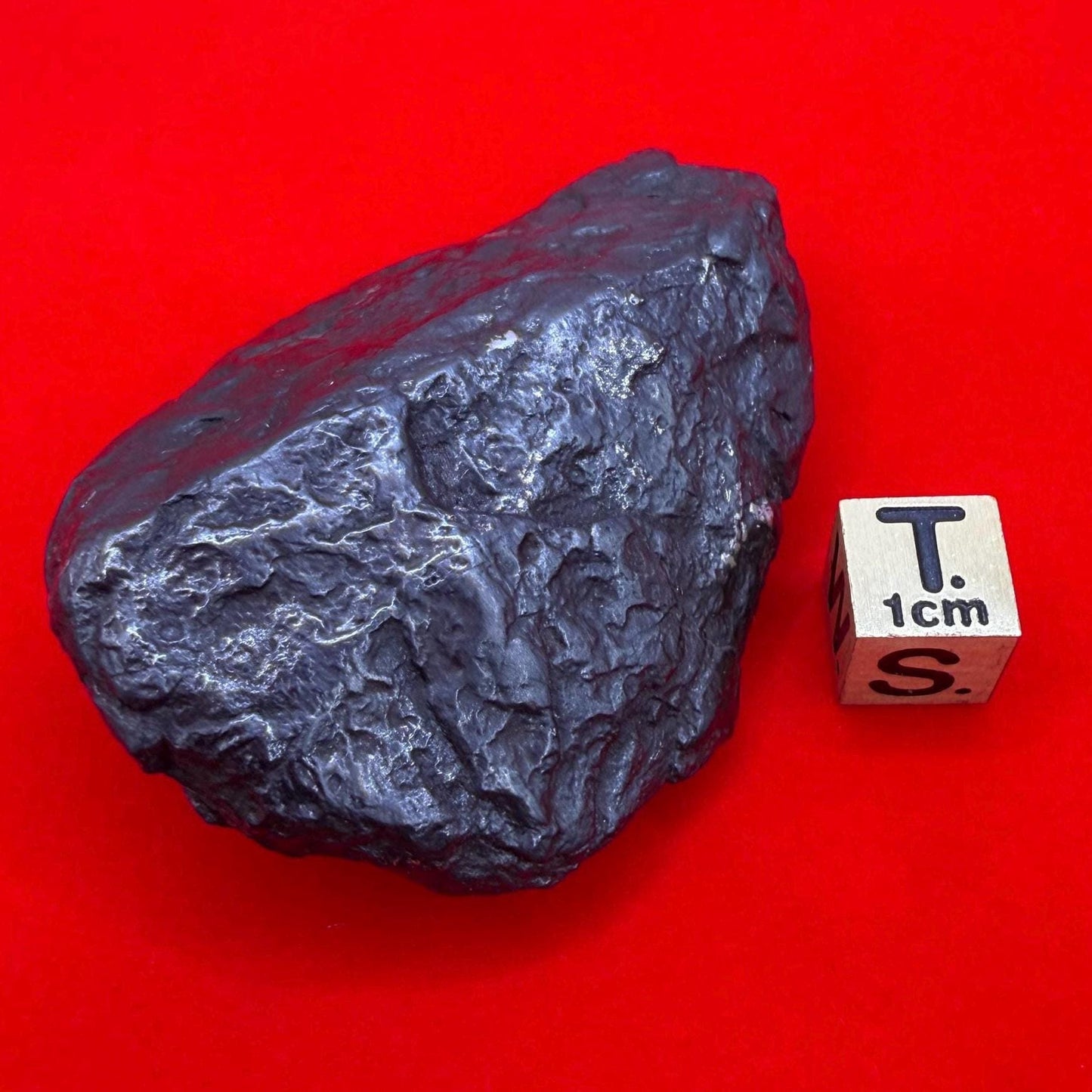 Uruacu Iron Meteorite Specimen: Brazilian Space Gift, Authentic Meteorite, 151.20 Grams