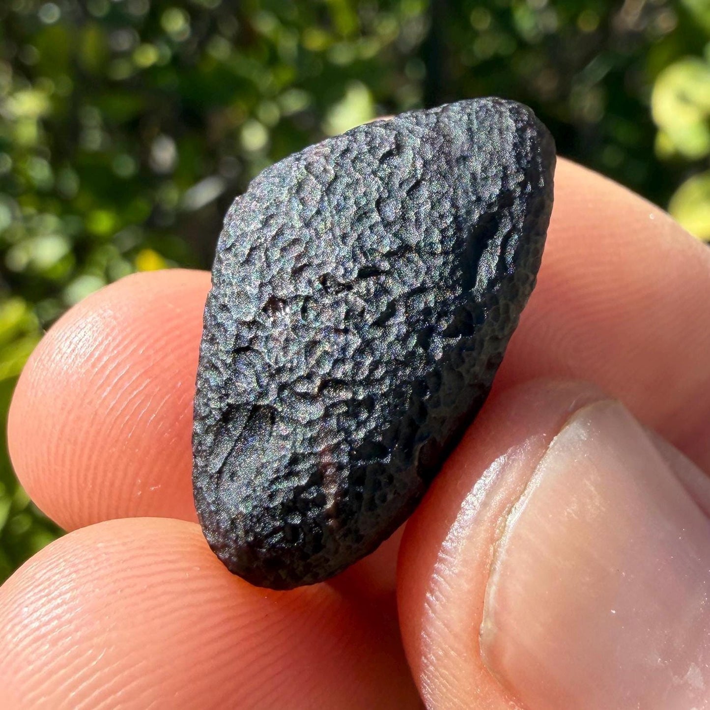 Saffordite Stone: Rare Cintamani, Arizona Tektite - 4.64 Grams