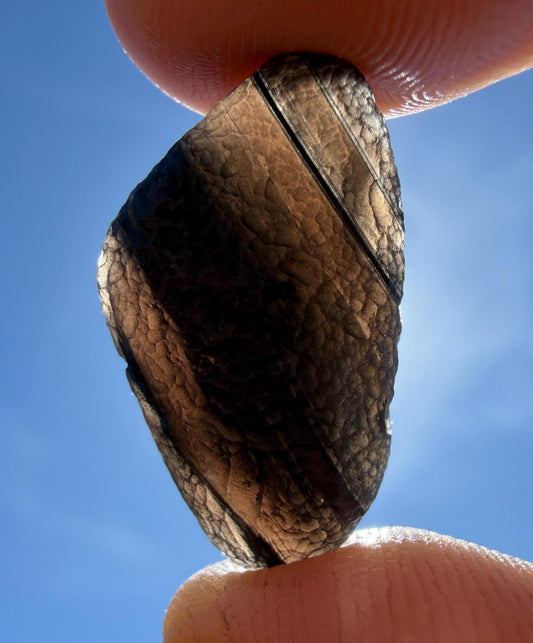 Saffordite Stone: Rare Cintamani, Arizona Tektite - 4.64 Grams