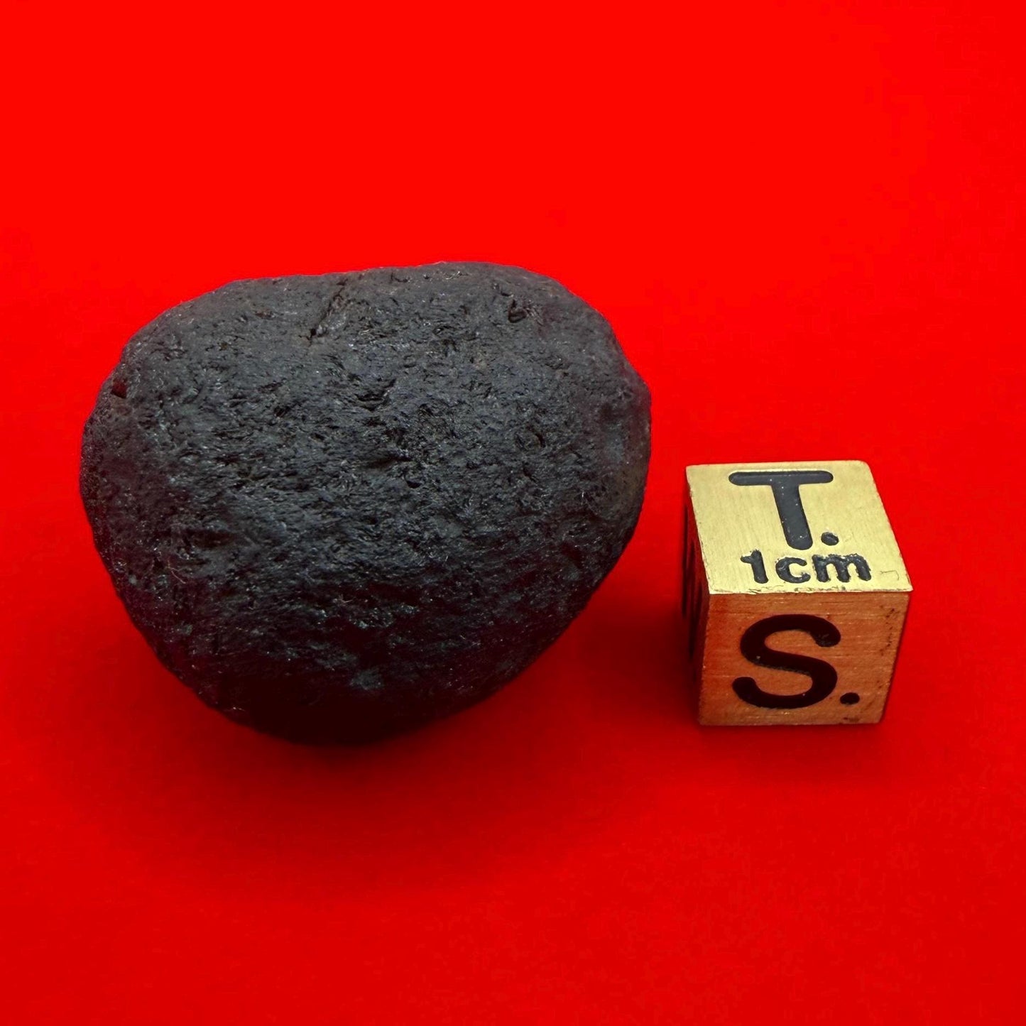 Saffordite Stone, Rare Cintamani, Arizona Tektite, 22.26 Grams