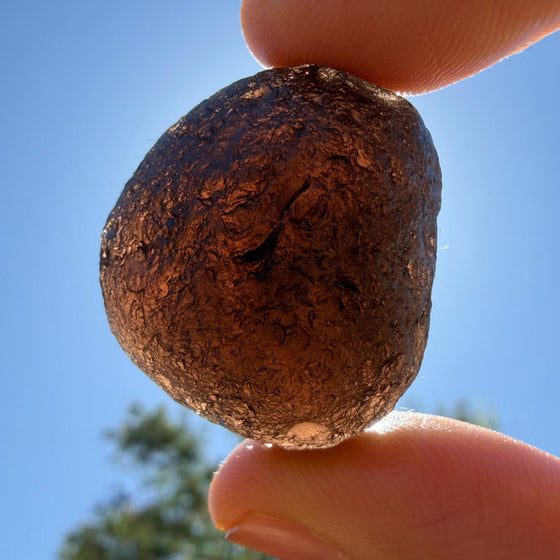 Saffordite Stone, Rare Cintamani, Arizona Tektite, 22.26 Grams