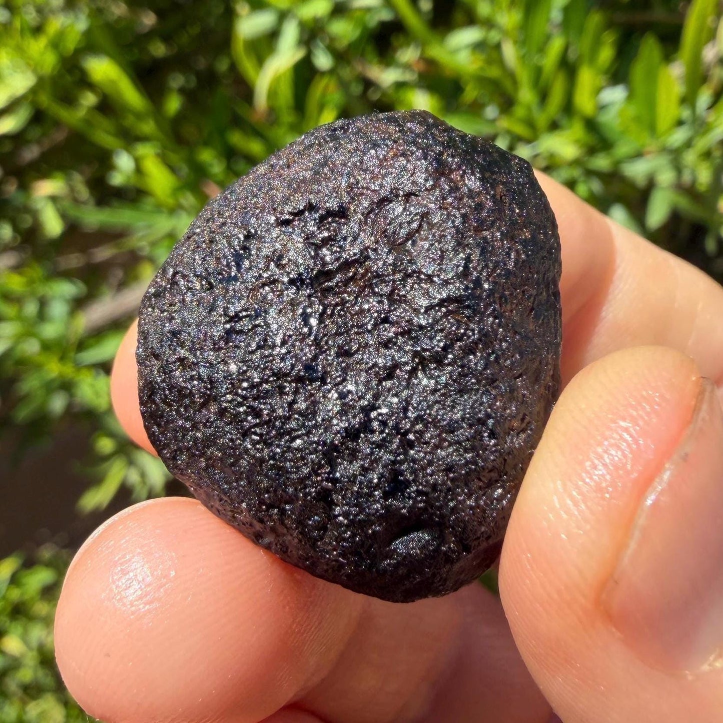 Saffordite Stone, Rare Cintamani, Arizona Tektite, 22.26 Grams